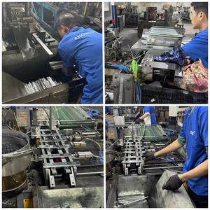 Lato del cassetto morbido di dimensioni ravvicinate con Runner in lega di alluminio Bead Strip Machine Rail cassetto di chiusura morbida lato del cassetto con Runner - Product Image 3