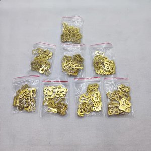 แผ่นล็อคกุญแจรถยนต์ฟีเอต 2326 ทองแดง งานกัดภายใน อะไหล่ซ่อมรถยนต์ - Product Image 2