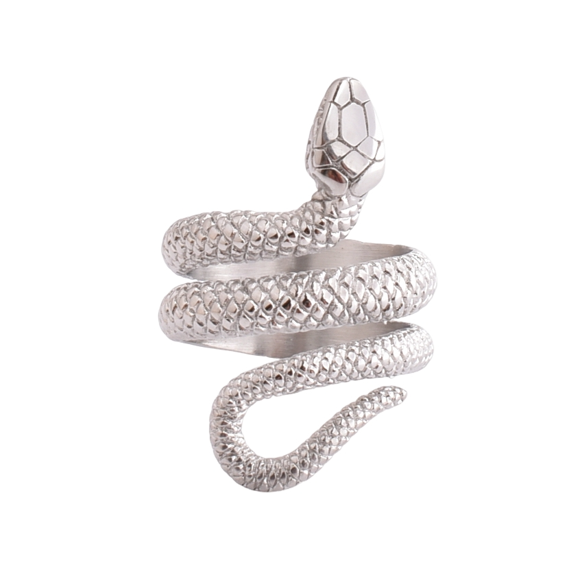 Wholesale silver ring snake design-Buy Best silver ring snake