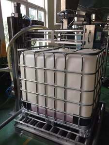 Máquina de llenado y pesaje IBC, semiautomática de un solo cabezal, lanza de llenado de altura ajustable, llenado superior y por inmersión - Product Image 5