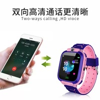 Reloj Inteligente para Niños con Diseño de Dibujos Animados en Rosa y Azul, Pantalla TFT, Resistente al Agua IP67, Pantalla Táctil, Botón SOS, Regalo de Cumpleaños para Niños y Niñas