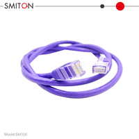 Câble Ethernet RJ45 Cat6 2m, câble de raccordement LAN, gaine en PVC, câble réseau UTP