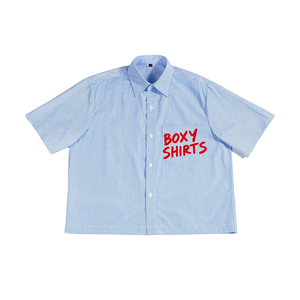 เสื้อยืดผู้ชายสีล้วนสำหรับเสื้อโปโลปกหนาคอตตอนเฮฟวี่เวทคอตตอนสไตล์บ็อกซี่ตัวหนังสือผ้าไหมสั่งขั้นต่ำ1ยูนิ - Product Image 1
