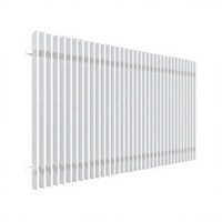 Rampe en alliage d'aluminium de haute qualité, adaptée à divers contextes tels que les escaliers, les balcons et les parcs.