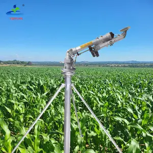 Sistema di acqua agricola 360 metallo pioggia pistola a spruzzo 100 metro lungo raggio pioggia pistola irrigazione 200 m