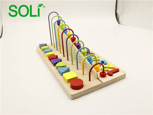 Juguete educativo inteligente <span class=keywords><strong>de</strong></span> aprendizaje para niños, cuentas <span class=keywords><strong>de</strong></span> matemáticas, tabla <span class=keywords><strong>de</strong></span> conteo <span class=keywords><strong>de</strong></span> madera, Abacus, venta directa <span class=keywords><strong>de</strong></span> fábrica - Product Image 6