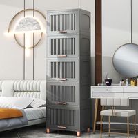 Boîte de rangement de bureau sans assemblage pour fournitures scolaires, cosmétiques, bureau, tiroir de classement A4 pour ordinateur