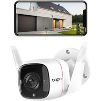 Cámara de Seguridad Wi-Fi para Exteriores TP-Link Tapo C310/C320WS, Paquete Doble, 2K QHD, IP66, Impermeable, Visión Nocturna a Color