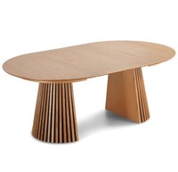 Table à manger extensible en bois