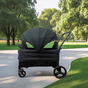 Carrito de Bebé Doble <span class=keywords><strong>Plegable</strong></span> de Lujo con Estructura de Aleación de Aluminio, Ligero, para Todas las Estaciones, Capacidad de Carga de 20 KG, Ideal para Campamentos - Product Image 5