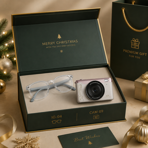 Gafas Inteligentes, Set de Regalo Navideño, Monturas de Plástico Modernas con Opción de Personalización para Regalos Navideños - Product Image 3