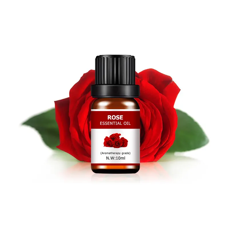 Aceite esencial de Rosa orgánico de calidad alimentaria derivado de plantas puras 100% para la fabricación de velas para el cuidado de la piel