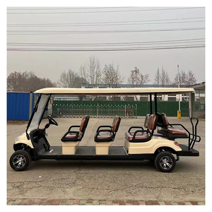 Chariot de golf électrique de buggy de golf d'approvisionnement d'usine 8 sièges chassant le chariot de golf électrique avec le Offre Spéciale - Product Image 2
