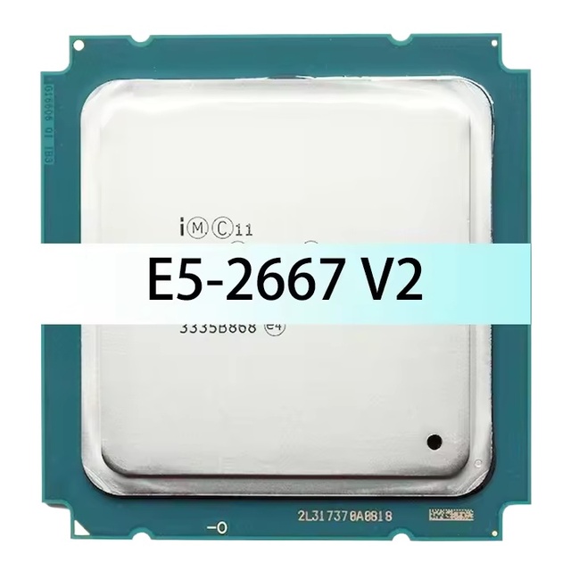 Xeon Cpu Server Processor E5-2667 V2 Server Cpu 8 Cores 130W 3.3GHz Server Cpu E5-2667 V2