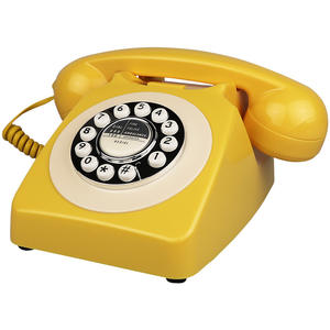 Téléphones à fil en plastique pour bureau, chambre d'hôtel, ligne <span class=keywords><strong>fixe</strong></span>, Europe, États-Unis - Product Image 6