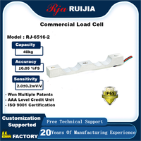 Capteur de force numérique haute précision personnalisé RJ6516-2 Gamme 40 kg Balance électronique commerciale Capteur de pesage et cellule de charge