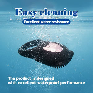 Dapat diisi ulang USB silikon pria cincin Penis mainan seks Vibrator untuk pria - Product Image 4