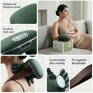 Dispositivo de Masaje para Hombros y Cuello N7 Master con Compresión Caliente y Presión de Dedos para el Músculo Deltoides y la Columna Cervical (Plástico) - Product Image 3