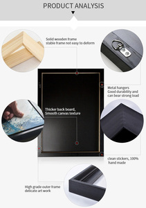 Arte Mural Moderno y Minimalista para la Sala de Estar, Fondo para el Sofá - Pintura de Pie "Victoria en Vista", que Irradia Elegancia - Product Image 5