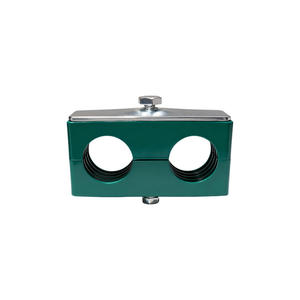 Lightweight TTPG4 Series Double-Hole Pipe Clamp Double-Link Plastic Guide Rail for <b>Oil</b> and Water Pipelines Pipe Clip - Product Image 1