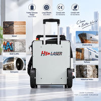 Machine de nettoyage au laser pulsé 500W pour la fabrication automobile et la préparation de la soudure