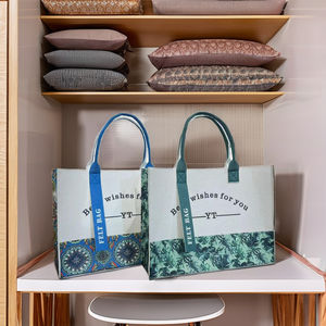 Sac fourre-tout en <span class=keywords><strong>feutre</strong></span> personnalisé pour le shopping, le rangement de cosmétiques et l'organisation, sac à main économique pour femmes - Product Image 4