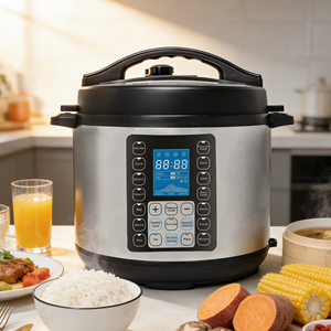 Electric Pressure Cooker Multi Function Stainless Steel 10L Low Moq Small <b>Large</b> Size Cooker for Household KC04008 - Product Image 4