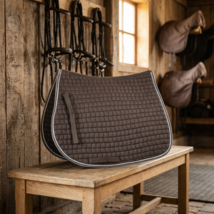 Tapis de selle western 100 % coton rembourré en polycoton, antidérapant, confortable, personnalisable pour l'équitation - Product Image 3