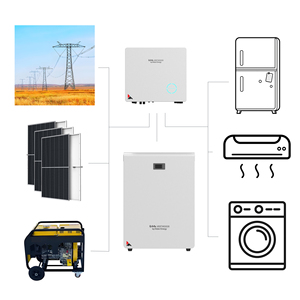 VESTWOODS Solar <b>System</b> Complete Kit 6kW 10kW Hybrid Grid Solar <b>Energy</b> <b>Storage</b> <b>System</b> With Lithium Battery and VE51100L VESTWOODS - Product Image 3