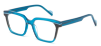 UAN UAI, Monturas Ópticas de Acetato Laminado, Modelo 2026, Diseño Rectangular Elegante para Mujer, Más Vendidas
