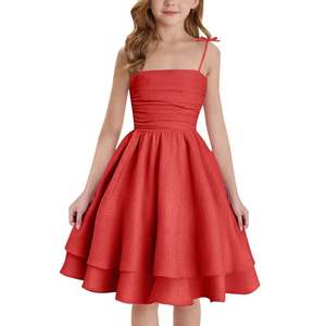 Jolies robes et jupes en coton pour filles - pour Noël et les événements spéciaux - Product Image 4