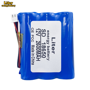 3S1P <span class=keywords><strong>12V</strong></span> 18650 2600 мА/ч, литий-ионный аккумулятор монитор CCTV камера аккумулятор 12,6 V 1.8A 2A 2.2A 2.5A <span class=keywords><strong>2.6A</strong></span> 2.8A 3A батареи - Product Image 2