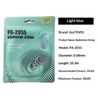 Cordage de badminton 0,68 mm, durable, haute élasticité, fibre de nylon, cordage d'entraînement PA-2055 pour raquettes de badminton