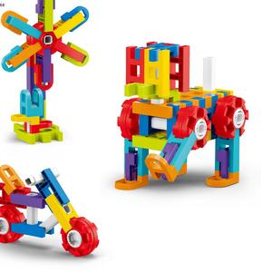 Nhựa Bảng Chữ Cái Khối Chơi Thiết Lập Giáo Dục Đầy Màu Sắc Hình Chữ H 40Pcs Nhựa Xây Dựng Khối Bộ Đồ Chơi Giáo Dục - Product Image 2