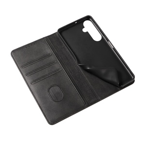 Étui portefeuille pour Samsung Galaxy A17 5G A16 4G avec porte-cartes, béquille, protection antichoc, coque de téléphone à rabat, double fermoir magnétique - Product Image 2