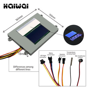 Sensor Táctil Inductivo de Espejo con Pantalla de Temperatura CCT de Alta Calidad 5A 60W para Interruptor de Luz y Regulador de Intensidad para Reproductores de Iluminación - Product Image 2