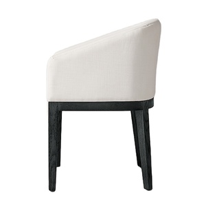 Hotel Restaurant Solid <strong>Wood</strong> Oak Frame Modern Luxury Design Low Seater Round <strong>Arm</strong> <strong>Dining</strong> <strong>Chair</strong> - Product Image 6