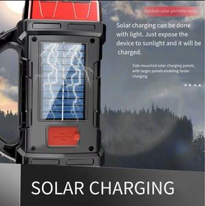 <span class=keywords><strong>2025</strong></span> nhà máy trực tiếp ngoài trời ABS LED <span class=keywords><strong>Torch</strong></span> USB đầu ra hiển thị điện không thấm nước IP65 cho lặn 3.7V cầm tay năng lượng mặt trời tìm kiếm ánh sáng - Product Image 4