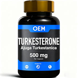 OEM prezzo di fabbrica 500mg Turkesterone capsule integratori alimentari integratore sanitario integratore a base di erbe Turkesterone capsule - Product Image 1