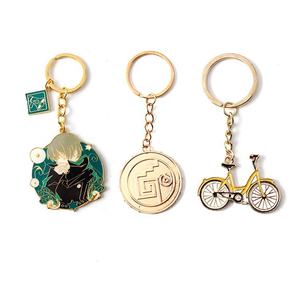 Porte-clés 2D en émail doux et dur, porte-clés 3D, logo mignon personnalisé, porte-clés de dessins animés, porte-clés - Product Image 5