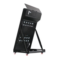 Photo Booth Cermin Layar Sentuh Profesional 43 Inci Portabel dengan Flight Case dan Kamera, Cocok untuk Acara