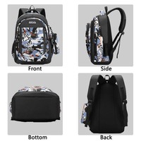 Sac à dos pour ordinateur portable T539, nouveau, 16 pouces, imperméable, en tissu Oxford camouflage, portable, respirant, pour étudiants, voyage, quotidien, durable
