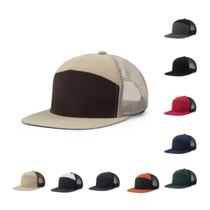 Gorras Snapback Deportivas Lisas de 7 Paneles Personalizadas de Alta Calidad al por Mayor OEM, Gorras Trucker de Malla Richardson 168 para Hombre - Product Image 5