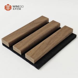 WINEGO Panneaux acoustiques à lattes de bois contemporaines Solutions d'insonorisation Panneaux à lattes de bois Panneaux acoustiques à lattes de bois pour studios - Product Image 5