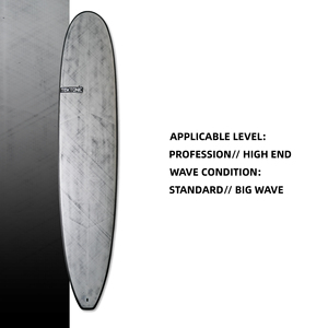 Planche de surf longue personnalisée en usine |   Planche de surf haut de gamme en fibre de carbone et EPS, laminée à la main sous vide, 9 pieds 71,4 L - Product Image 3