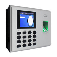 ZK Teco K40 - Terminal de Control de Asistencia con Huella Dactilar Biométrica para Empleados de Oficina, con Batería de Respaldo y Software Gratuito