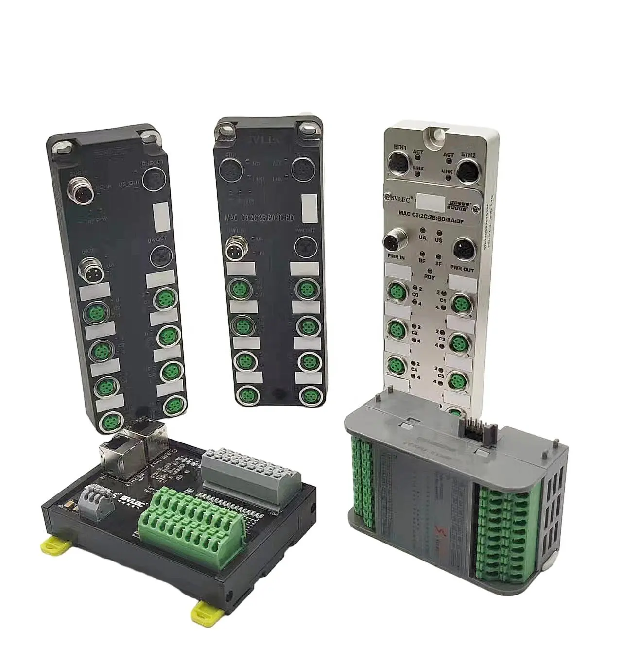 Profinet IP67 निविड़ अंधकार कॉम्पैक्ट प्रकार मैं/हे मॉड्यूल पीएलसी के लिए