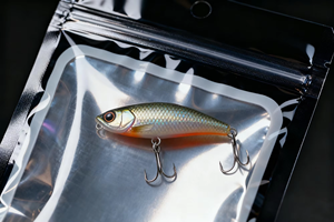 Sac d'emballage plat imperméable personnalisé avec fermeture éclair, appât de pêche, leurre à poisson, fermeture à trois côtés, pochette refermable - Product Image 5