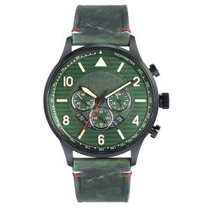 Fashion Luxury Men's Miyota Quartz Stainless Steel Watch Sapphire <b>Crystal</b> Dial 5BAR <b>Water</b> Resistant Luminous Hands Auto - Product Image 2