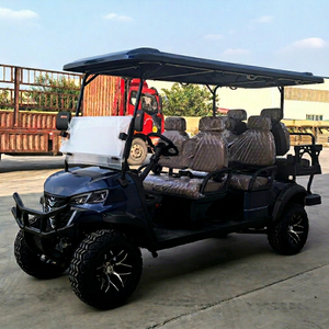 Carrito de Golf Eléctrico Clásico ZOWN, Estilo Vintage, 4 Pasajeros, 2 Años de Garantía, Color Personalizado para Parques y Turismo, Superventas - Product Image 1